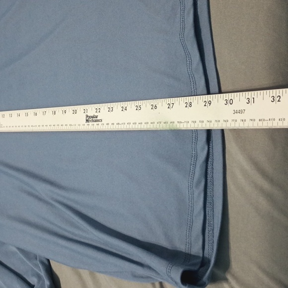 Hang Ten Mens Gray Long Sleeve  Tee Shirt - Picture 5 of 8